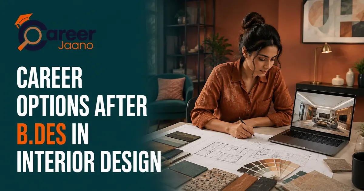 Career Options After B.Des in Interior Design: Jobs, Salary and Future Scope