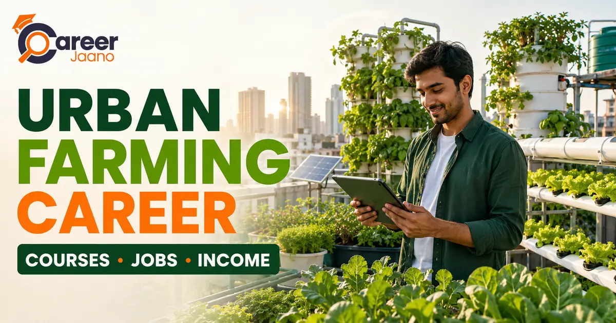 How to Build a Career in Urban Farming: Courses, Skills, Jobs and Income